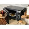 Kuchnia mikrofalowa MPM-20-KMM-12 700W średnica 25.5 cm pojemność 20L Gotowanie, Podgrzewanie,Rozmrażanie Czarny Moc mikrofal 700