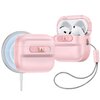 Etui na słuchawki ESR Pulse HaloLock MagSafe do Apple Airpods 4 Różowy