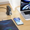 Stacja ładująca TECH-PROTECT 140W GAN QC3.0 Czarny Kabel w zestawie Brak