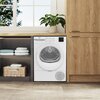 Suszarka slim BEKO BM3T3820W  b300  z pompą ciepła 8 kg EcoGentle AquaWave Biały System suszenia pompą ciepła Tak
