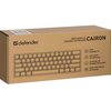 Klawiatura DEFENDER Cairon GK-081 RGB Typ klawiatury Mechaniczna