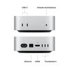 Komputer APPLE Mac Mini 2024 M4 24GB RAM 512GB SSD macOS Liczba rdzeni 10