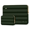 Etui na laptopa TECH-PROTECT Puffy 13-14 cali Ciemnozielony