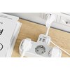 Listwa zasilająca TESSAN TS-323X-C Prąd znamionowy [A] 16