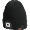 Czapka zimowa MIKADO LED Beanie Czarny