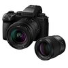 Aparat bezlusterkowy PANASONIC Lumix S5II X (DC-S5M2X) Czarny + Obiektyw 20-60mm  f/3.5-5.6, Full Frame, 24.2Mpix, 6K30p + Obiektyw PANASONIC S-S85ME 85mm f/1.8