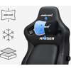 Fotel ANDA SEAT Kaiser 4 XL Ciemnoszary Materiał wypełnienia Pianka