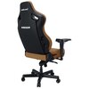 Fotel ANDA SEAT Kaiser 4 L Brązowy Podświetlenie RGB Nie