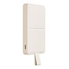 Powerbank XIAOMI BHR9074GL 6000mAh Beżowy Liczba portów wyjściowych [szt] 1