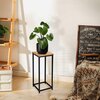 Kwietnik LOFTINSPIRED Arben Craft 63 cm Czarny Styl Loftowy