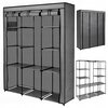 Szafa tekstylna GOCKOWIAK Mira Maxi (175 x 135 x 45 cm) Antracyt Rozmiar po zmontowaniu [cm] 175 x 135 x 45