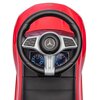 Jeździk MILLY MALLY Mercedes Benz C-Class Czerwony rączka Kolor Czerwony