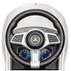 Jeździk MILLY MALLY Mercedes Benz C-Class Deluxe Biały rączka Materiał wykonania Skóra ekologiczna