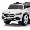 Jeździk MILLY MALLY Mercedes Benz C-Class Deluxe Biały rączka Efekty dźwiękowe Tak