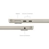 Laptop APPLE MacBook Air 2024 13.6" Retina M3 16GB RAM 256GB SSD macOS Księżycowa poświata Waga [kg] 1.24