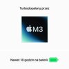 Laptop APPLE MacBook Air 2024 15.3" Retina M3 16GB RAM 256GB SSD macOS Księżycowa poświata Wielkość pamięci RAM [GB] 16