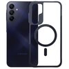 Etui 3MK Satin Armor MagCase do Samsung Galaxy A15 5G Przezroczysto-czarny