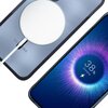 Etui 3MK Satin Armor MagCase do Samsung Galaxy A15 5G Przezroczysto-czarny Typ Etui nakładka