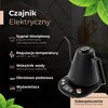 Czajnik ADLER AD 1349 Czarny Zabezpieczenia Automatyczne wyłączenie po zagotowaniu
