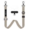 Smycz do telefonu TECH-PROTECT C6S Rope Crossbody Strap Beżowy