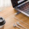 Adapter USB Typ-C - Lightning TECH-PROTECT UltraBoost Audio Szary Pozłacane styki Nie