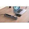 Listwa HAMA Schuko 3GN (1.4m) Czarno-szary Wi-Fi Nie