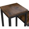 Kwietnik LOFTINSPIRED Belgar Rustic Czarny Liczba półek [szt.] 6