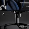 Fotel DIABLO CHAIRS X-One 2.0 Normal Size Czarno-niebieski Kolor Czarno-niebieski