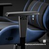 Fotel DIABLO CHAIRS X-One 2.0 Normal Size Czarno-niebieski Podnóżek Nie
