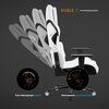Fotel DIABLO CHAIRS X-One 2.0 Prime Biało-czarny Dla dzieci Nie