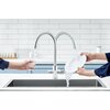 Bateria PHILIPS ASH3510 10 Błyszczące srebro Rodzaj baterii Dwudźwigniowa