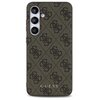 Etui GUESS 4G Metal Gold Logo do Samsung Galaxy S24 FE Brązowy Model telefonu Galaxy S24 FE