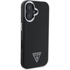 Etui GUESS Grained Triangle MagSafe do Apple iPhone 16 Plus Czarny Kompatybilność Apple iPhone 16 Plus