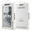 Etui DKNY Liquid Glitter Arch Logo do Apple iPhone 16 Pro Czarny Marka telefonu Apple