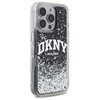 Etui DKNY Liquid Glitter Arch Logo do Apple iPhone 16 Pro Max Czarny Seria telefonu iPhone