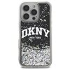 Etui DKNY Liquid Glitter Arch Logo do Apple iPhone 16 Pro Max Czarny Model telefonu iPhone 16 Pro Max