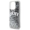 Etui DKNY Liquid Glitter Arch Logo do Apple iPhone 16 Pro Max Czarny Gwarancja 12 miesięcy