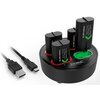 Ładowarka DOBE TYX-0645S do akumulatorów Xbox One/Xbox Series Czarny