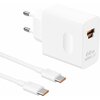 Ładowarka sieciowa HUAWEI SuperCharge 66W Biały + Kabel USB-C