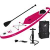 Deska SUP XQMAX Honolulu 320 x 76 x 15 cm Czerwony Stopień zaawansowania Średniozaawansowany