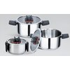 Zestaw garnków MAESTRO MR-3531-6 (6 elementów) Przeznaczenie Kuchnie ceramiczne