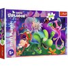 Puzzle TREFL Smok Diplodok i przyjaciele 16486 (100 elementów)