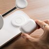 Ładowarka indukcyjna RINGKE 3in1 QI2 Magnetic Magsafe Wireless Biały Dedykowany model Samsung Galaxy Buds