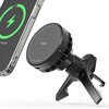 Uchwyt na telefon RINGKE Peltier QI2 MagSafe Vent Charger Czarny Miejsce montażu Kratka nawiewu