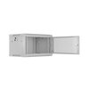 Szafa RACK LANBERG 19" 6U WF01-6406-23S  600 x 450 mm, Wisząca Szary Standard 19"