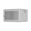 Szafa RACK LANBERG 19" 6U WF01-6406-23S  600 x 450 mm, Wisząca Szary Wysokość wewnętrzna 6U