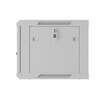 Szafa RACK LANBERG 19" 6U WF01-6406-23S  600 x 450 mm, Wisząca Szary Otwierane panele boczne Tak
