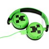 Słuchawki nauszne OTL Minecraft Creeper Zielono-czarny Pasmo przenoszenia max. [Hz] 20000