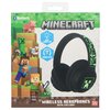 Słuchawki nauszne OTL Minecraft Czarno-zielony Funkcje dodatkowe Zasięg: 10 m