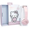 Słuchawki nauszne OTL Hello Kitty HK1184 Różowo-biały Pasmo przenoszenia max. [Hz] 20000